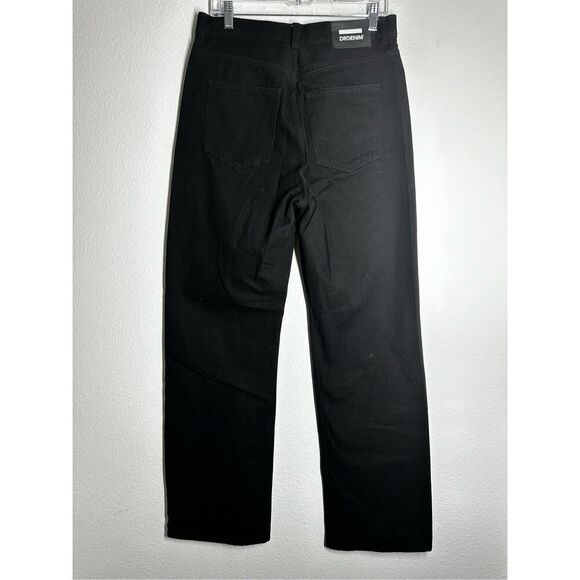 NWOT Dr. Denim Echo High Waist Straight Leg Women’s Jeans Size 32/34L Black - Picture 4 of 14